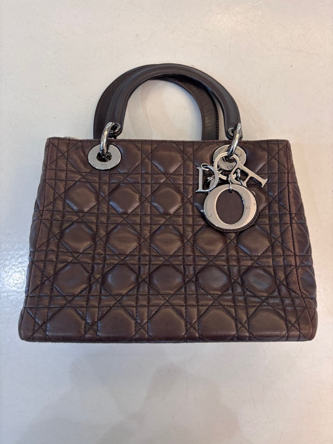 Vintage Christian Dior Leather Bag 상품이미지3