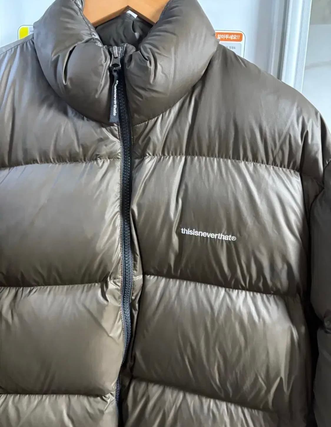 디스이즈네버댓 퍼텍스 패딩 브라운 상품이미지3