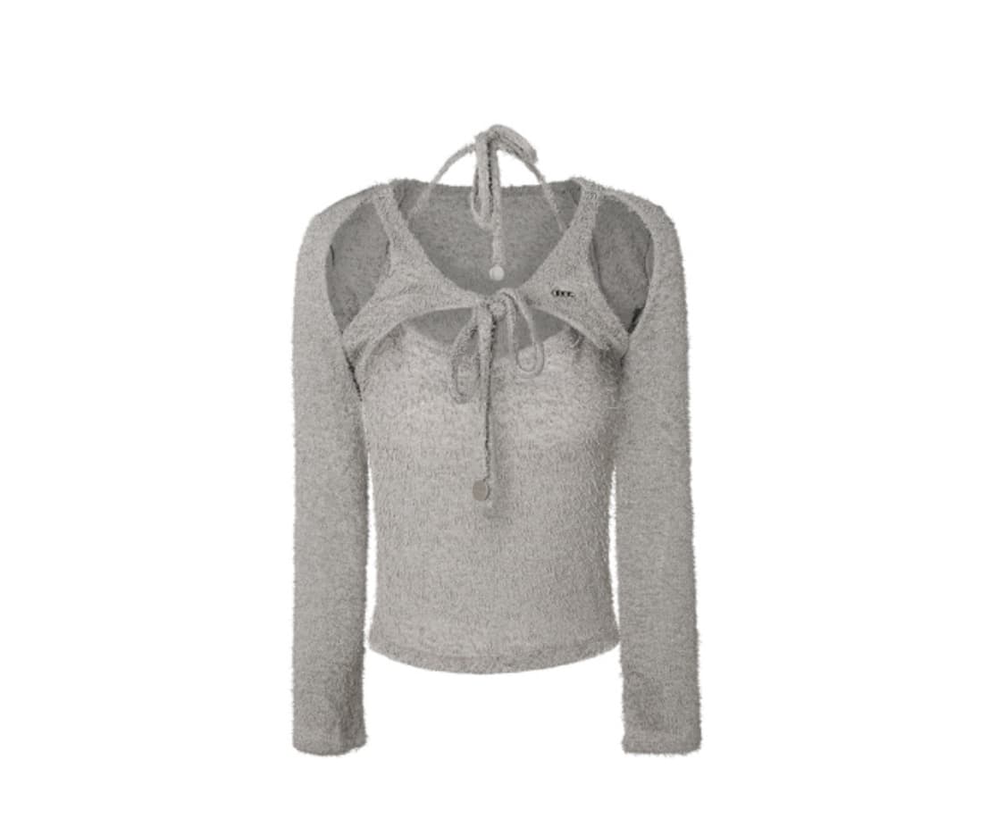 Toh 볼레로 홀터탑 세투 상품이미지2