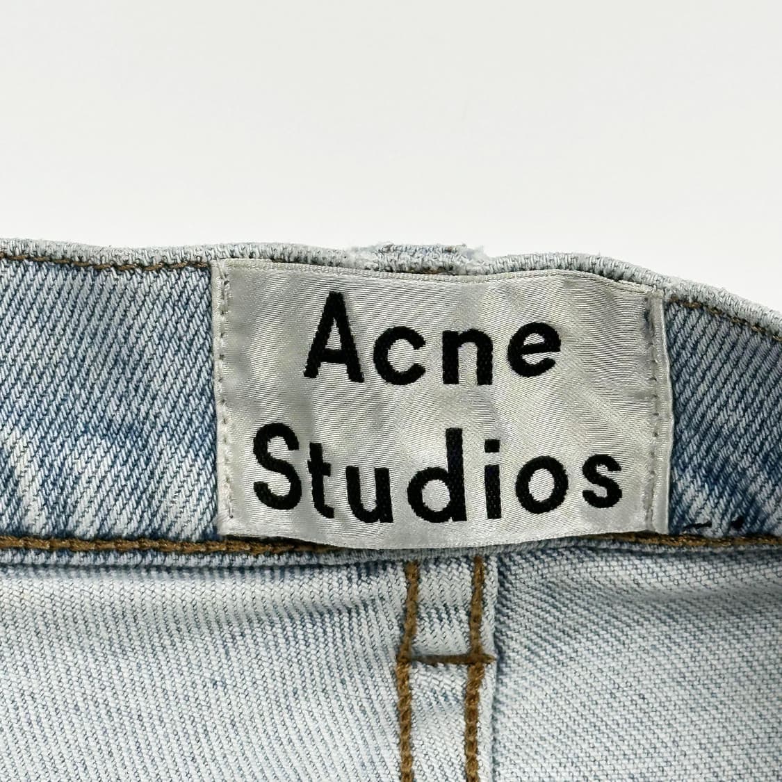 32 아크네 스튜디오 연청 스키니핏 데님팬츠 상품이미지4