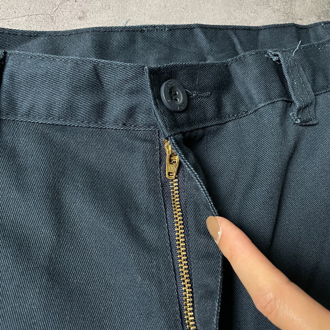DICKIES 디키즈 빈티지 네이비 카고 워크 팬츠 A00915 상품이미지3
