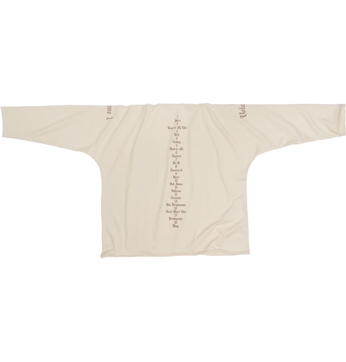 새상품)1사이즈 이지 벌처스 롱슬리브 긴팔티셔츠 yzy yeezy 칸예  상품이미지2