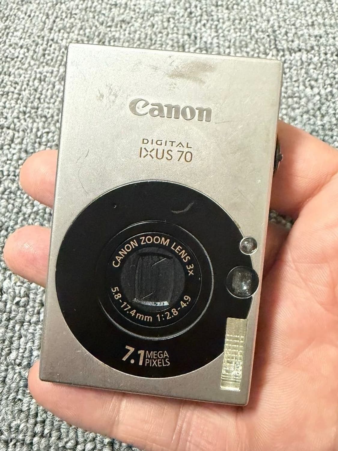 캐논 익서스 70 CANON IXUS 70 빈티지 디지털카메라 디카 상품이미지7
