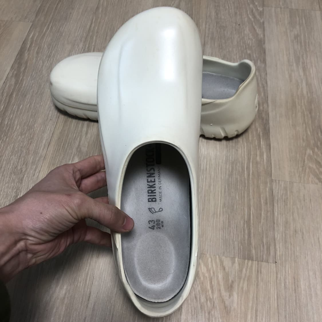 (280) 버켄스탁 BIRKENSTOCK A630 클로그 화이트 상품이미지4