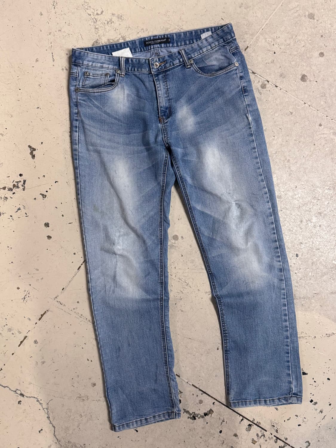 돌체앤가바나 워싱 데님팬츠  상품이미지4