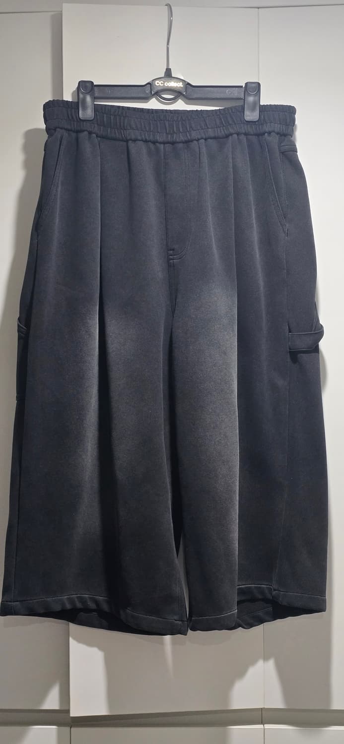 디미트리블랙 에센셜 카펜터 버뮤다 스웻팬츠 블랙 상품이미지1