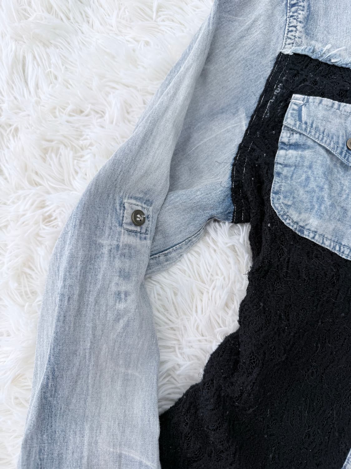 데님블라우스 상품이미지4