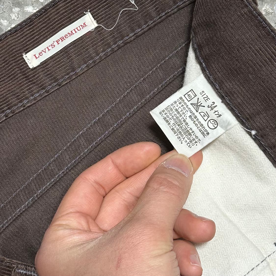 리바이스 517 코듀로이 상품이미지7