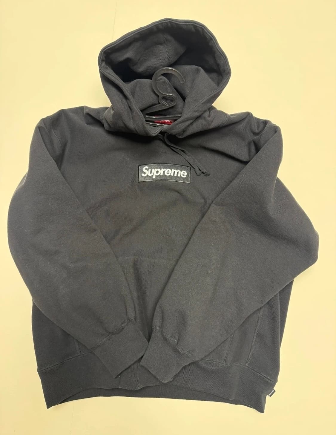 슈프림 박스로고 후드 블랙 L  상품이미지1