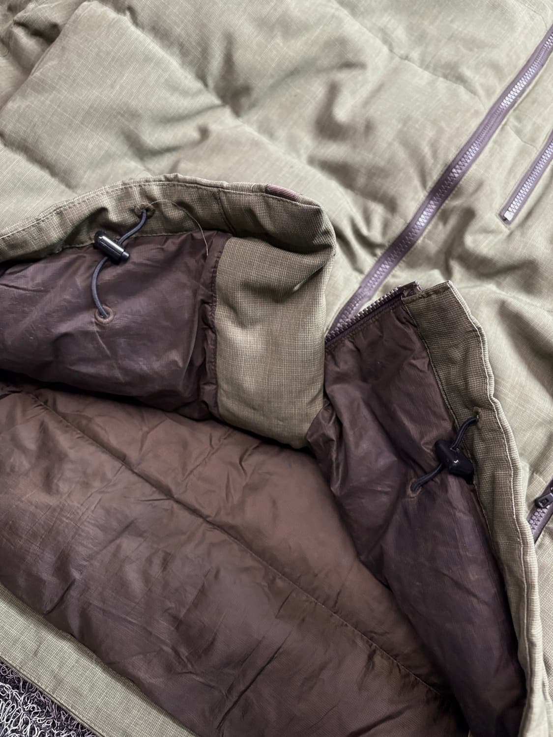 파타고니아 더블 다운 마운틴 파카 올리브 2186 상품이미지3