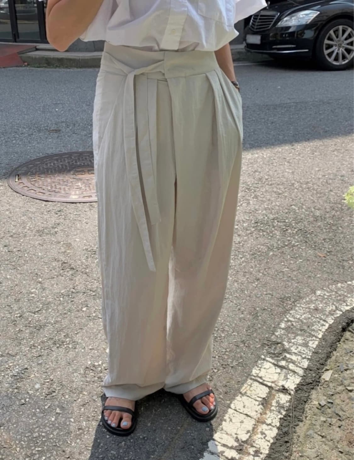 그랑블룸 나일론슬랙스m 상품이미지7