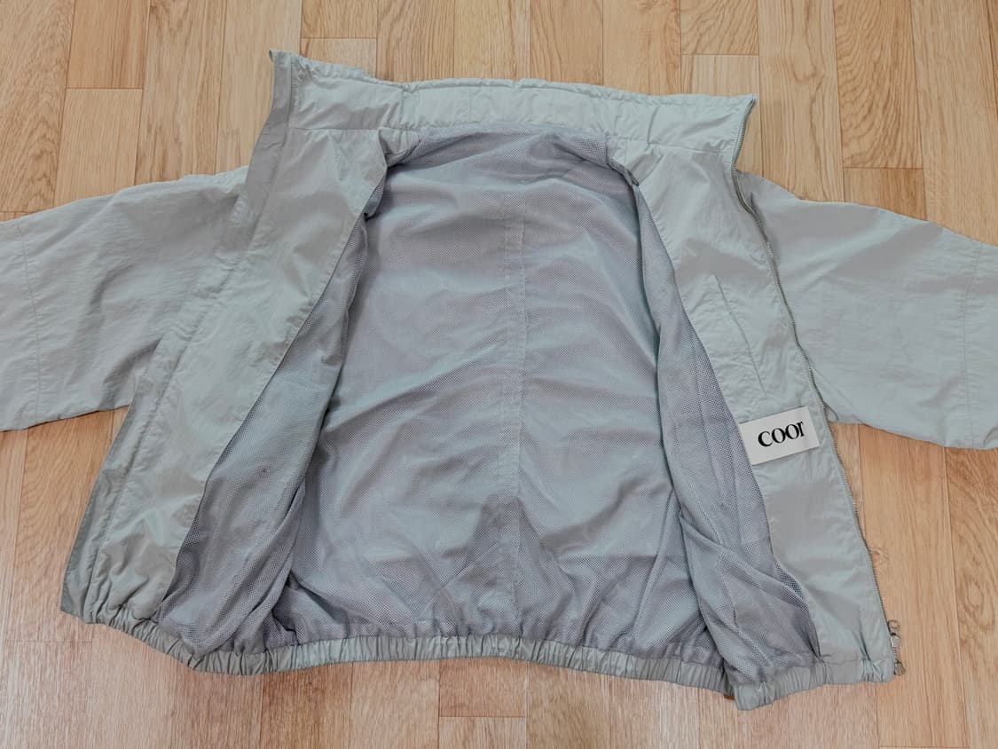 쿠어 바람막이 윈드브레이커 자켓 샌드그린 상품이미지5