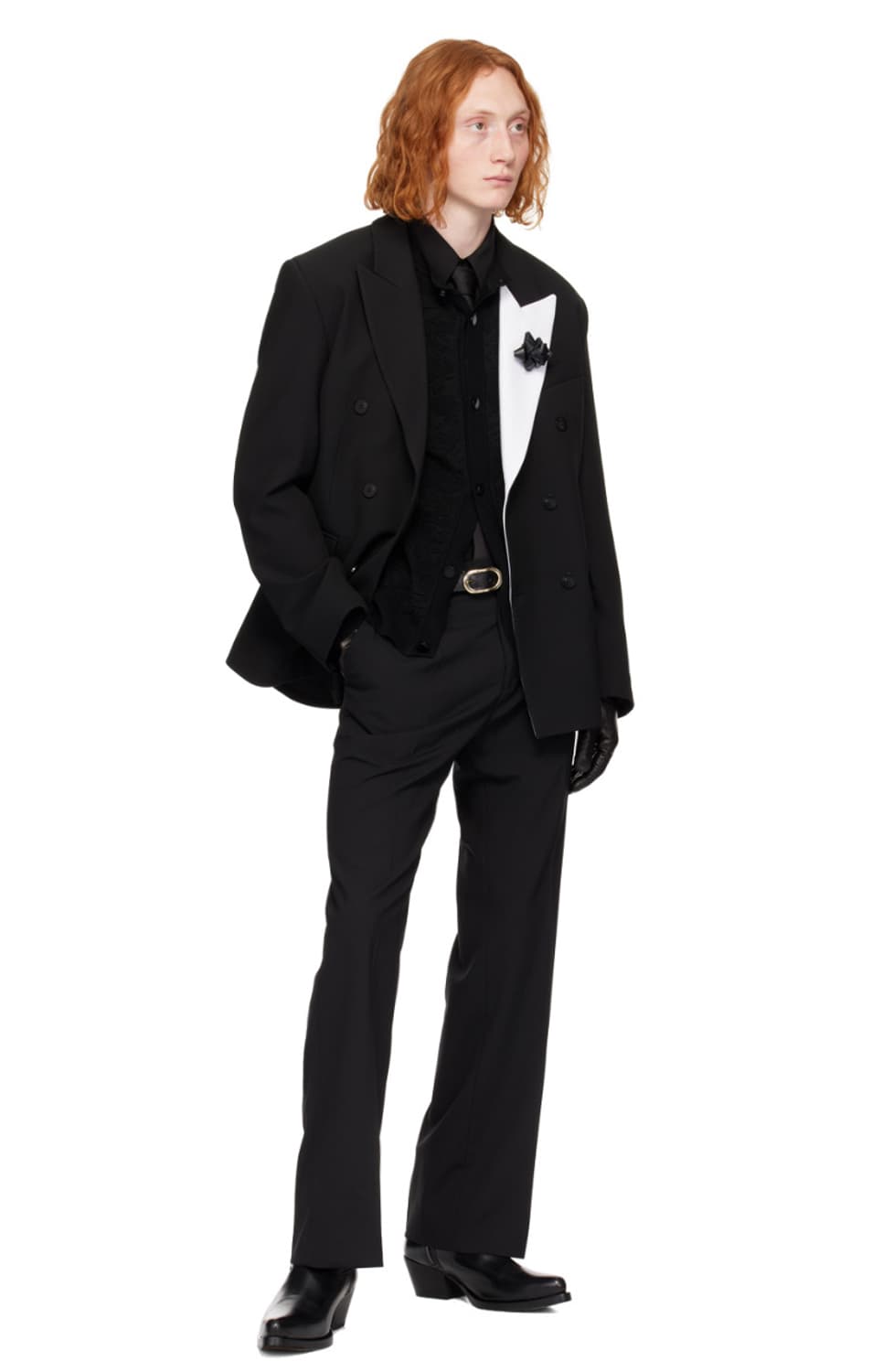 ERNEST W.BAKER 카프레더 웨스턴 부츠 44 상품이미지5