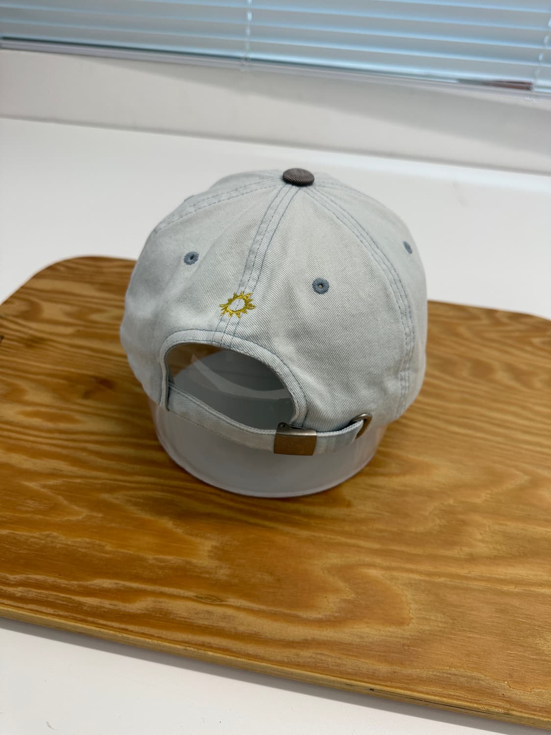 헬로선라이즈 워시드 투톤 6패널 캡 os 상품이미지2