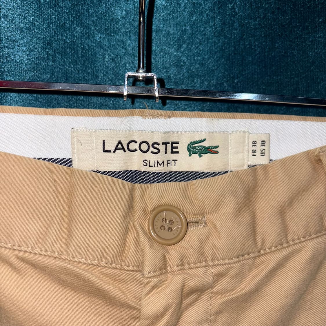 (32) 라코스테 베이지 치노 팬츠 상품이미지5