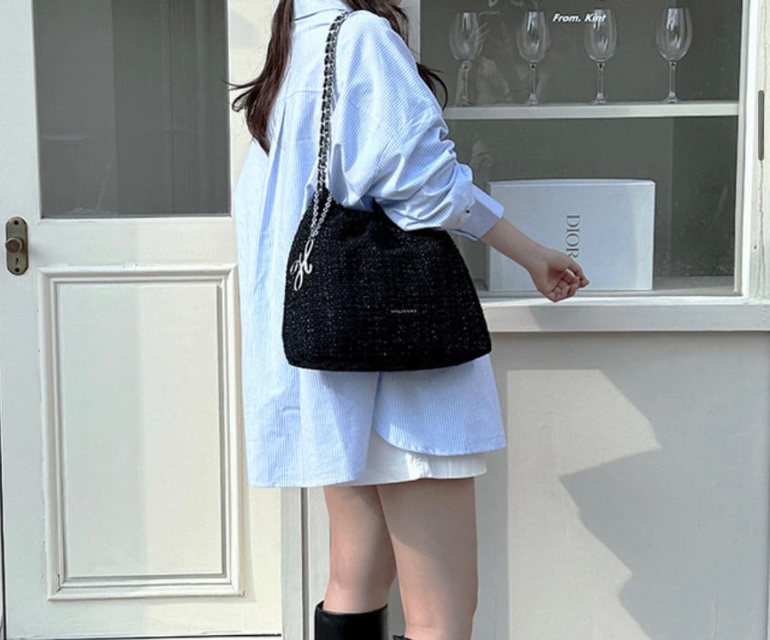 휴젠느 뉴리파 숄더 미니 블랙 상품이미지2