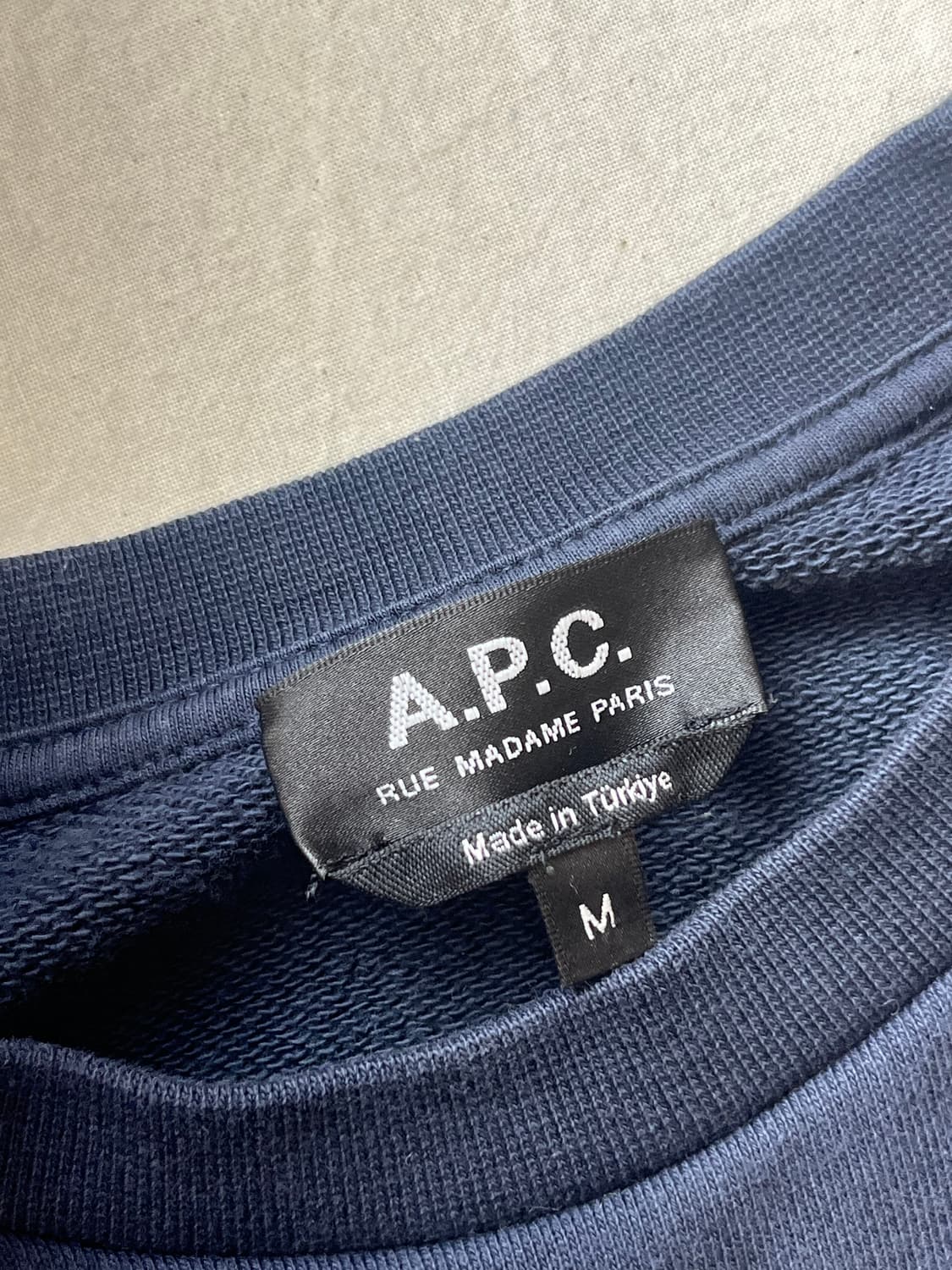 A.P.C. 아페쎄 비바 VPC 로고 맨투맨 상품이미지4