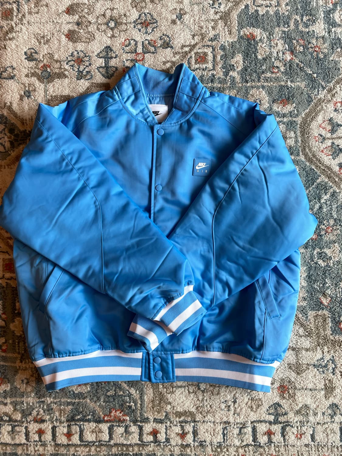 나이키 에어 바시티 자켓 유니버시티 블루 (새제품. L) 상품이미지1