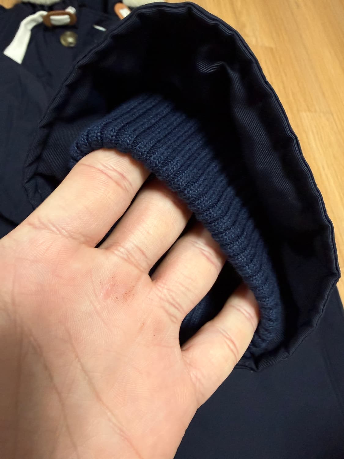 Woolrich 클래식 아틱 파카 네이비 L사이즈 팝니다. 상품이미지3