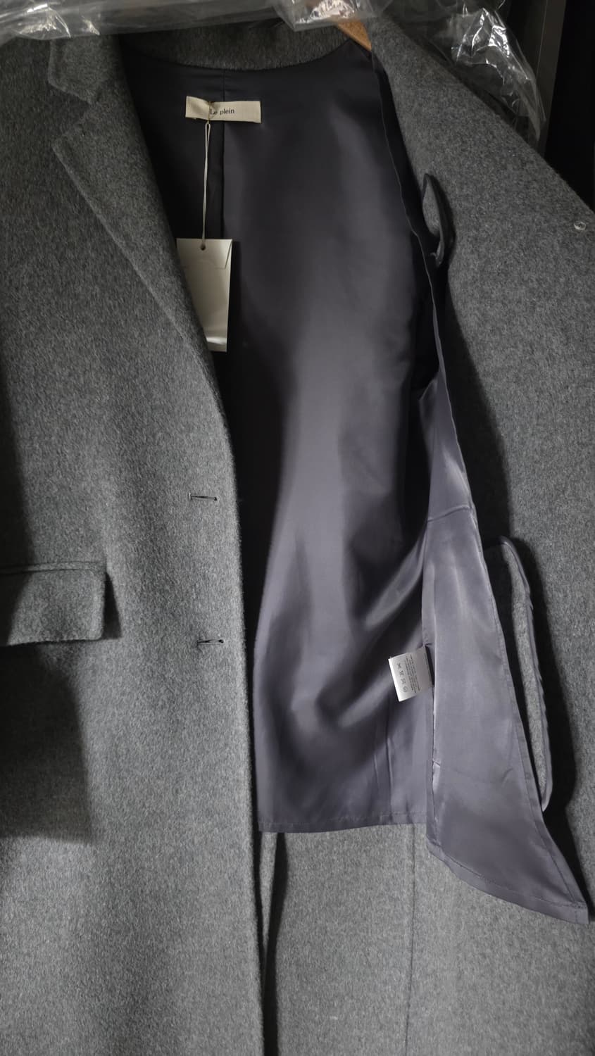 르플레인 아뜰리에 캐시미어 코트 상품이미지10