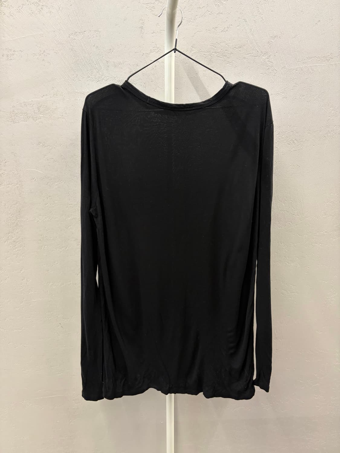 알렉산더 왕 블랙 롱 슬리브 티셔츠 L 상품이미지6