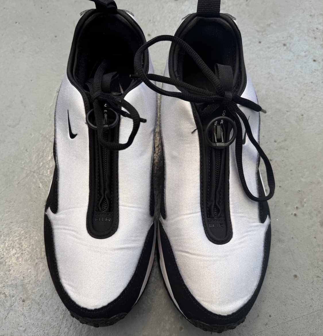 나이키 x 꼼데가르송 옴므 플러스 에어맥스 선더 SP 검흰 CDG x N 상품이미지3