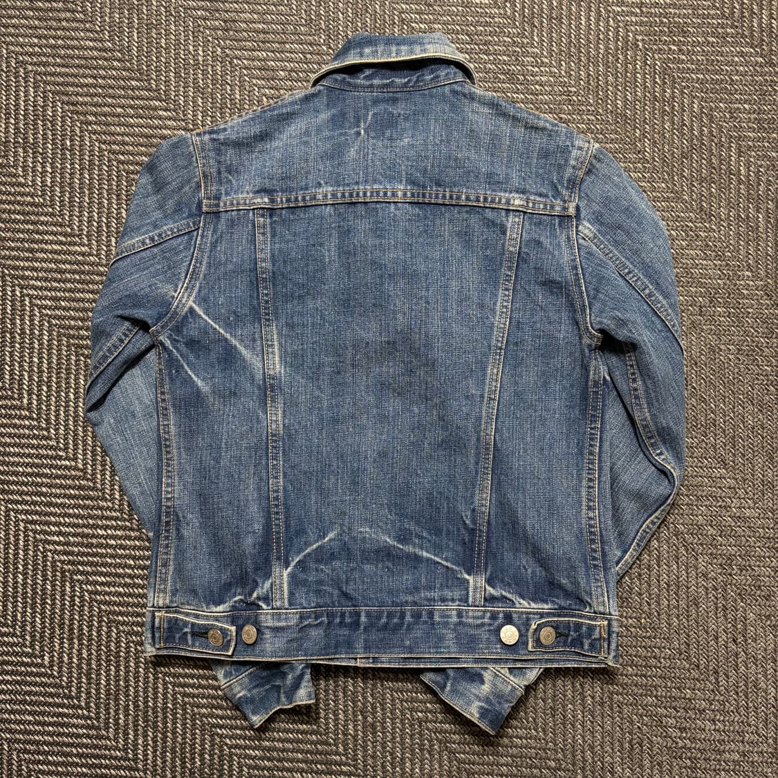 DMG 데님 청자켓 데미지 워싱(2) 상품이미지2