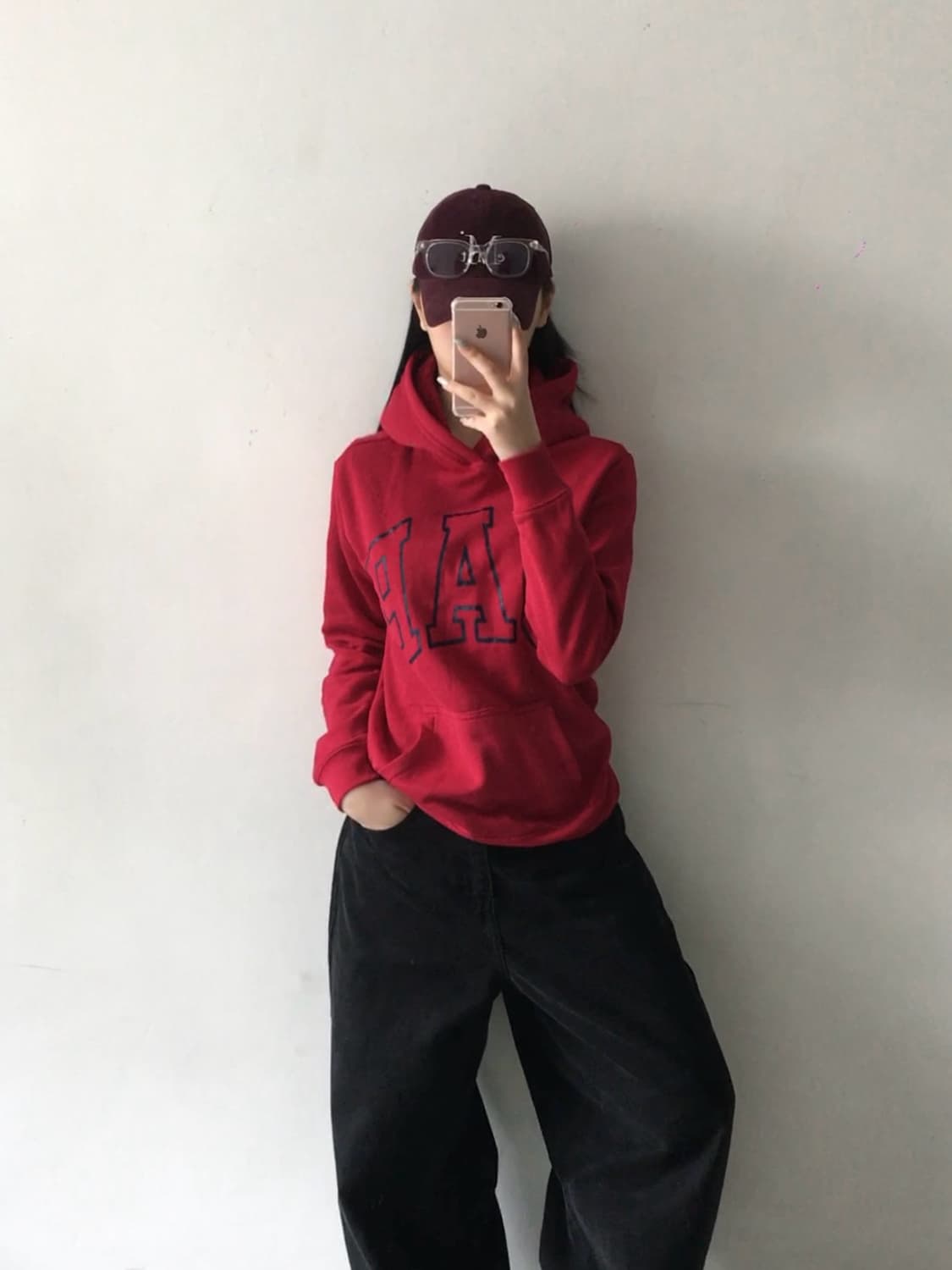 갭 빅로고 후드티 상품이미지1