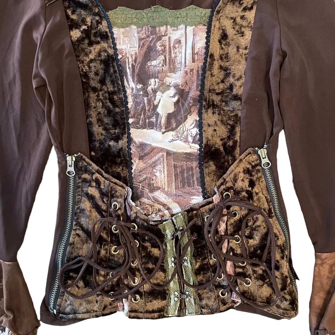 Ozz on 코르셋 블라우스 상품이미지6