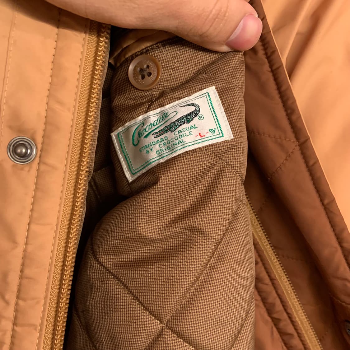 크로커다일 후드패딩자켓 상품이미지4