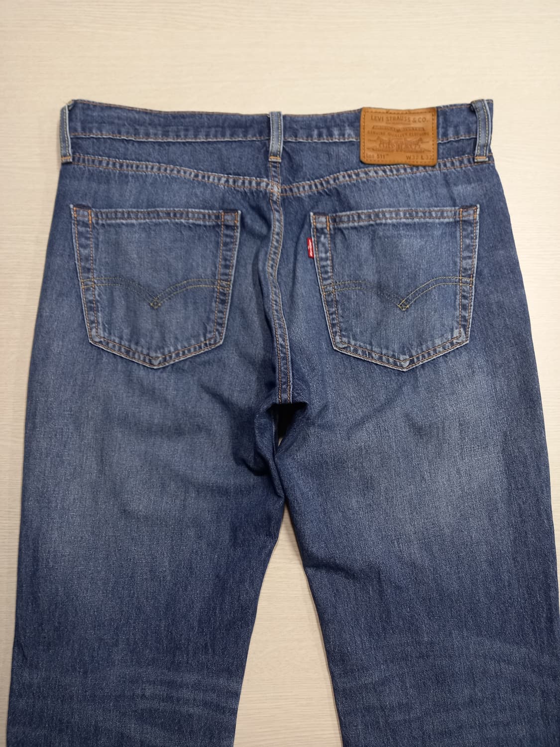 32 리바이스511 cool 워싱 스판 슬림일자진 32-281 상품이미지4