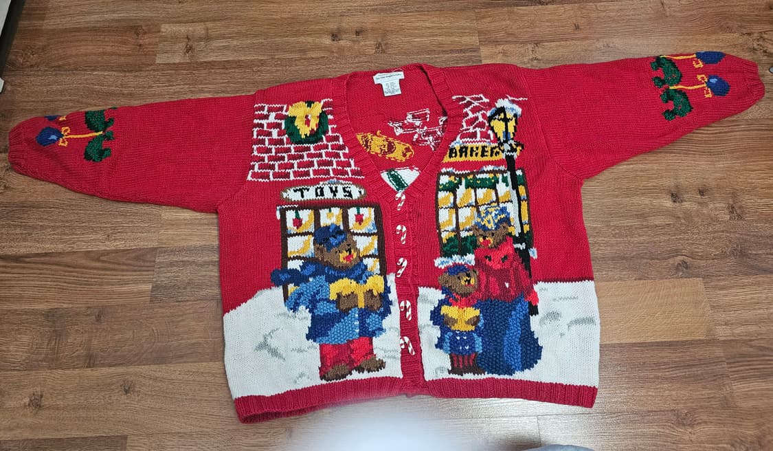 eagle's eye (이글즈아이) 크리스마스 가디건 상품이미지1