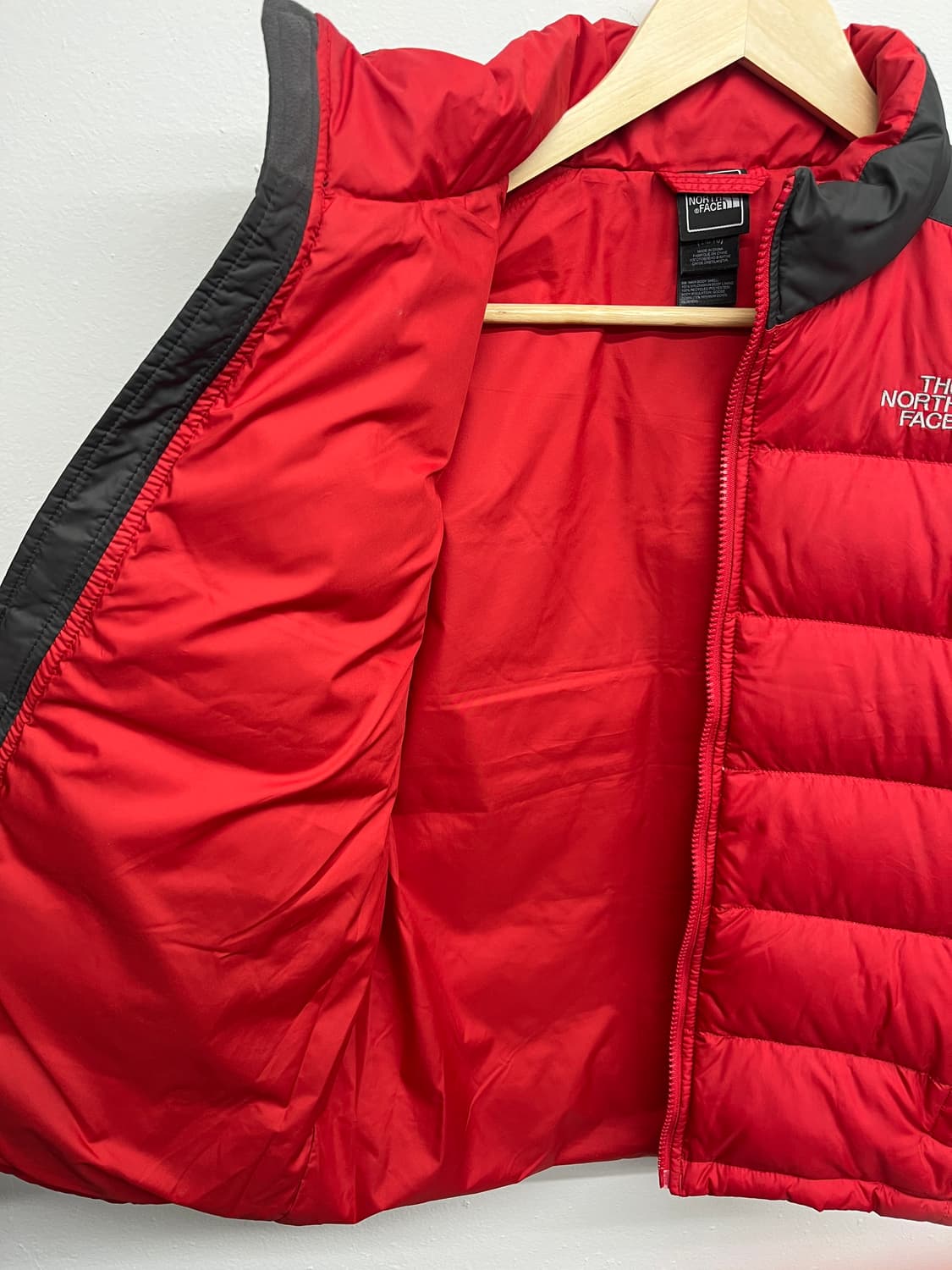 노스페이스 검빨 패딩 L 상품이미지5