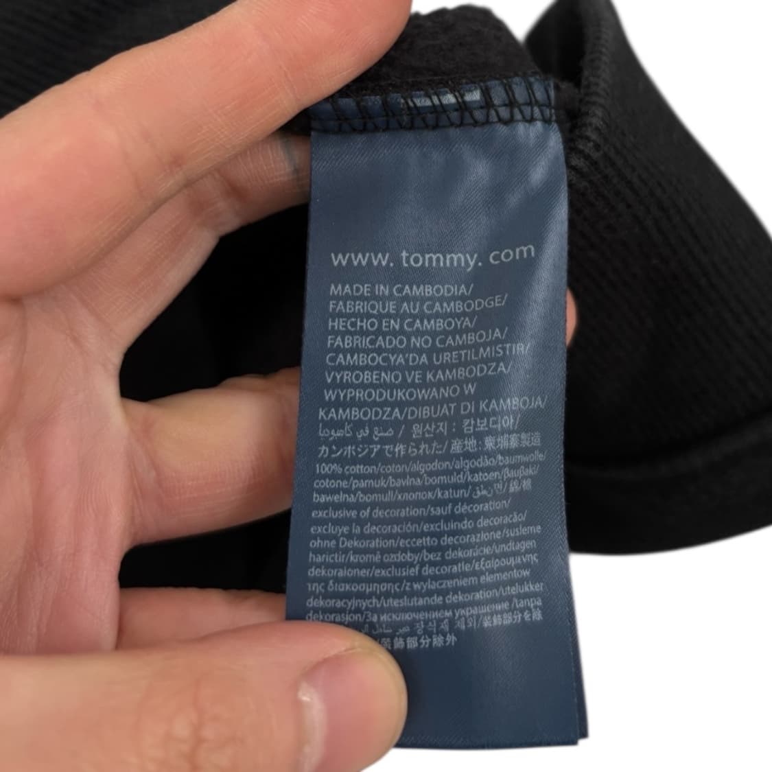 타미힐피거 맨투맨 상품이미지5