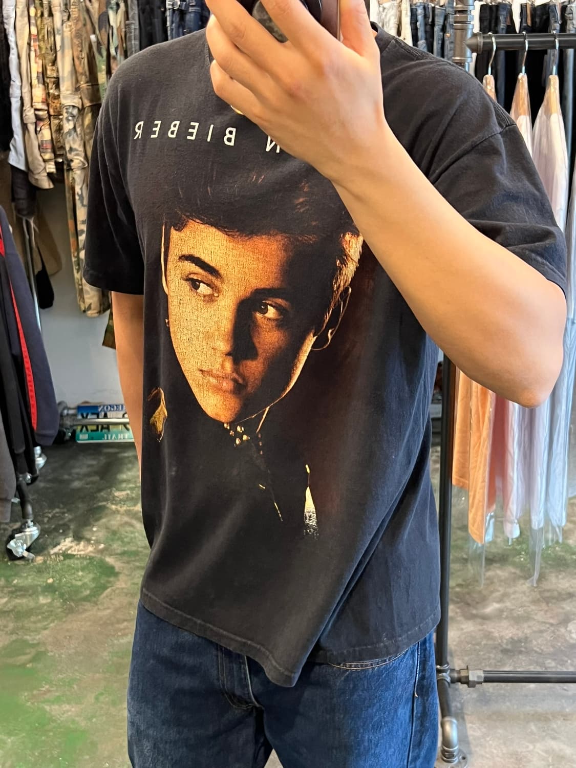 10's [L] 저스틴비버 Believe Tour 2012 투어 머천 티 상품이미지5