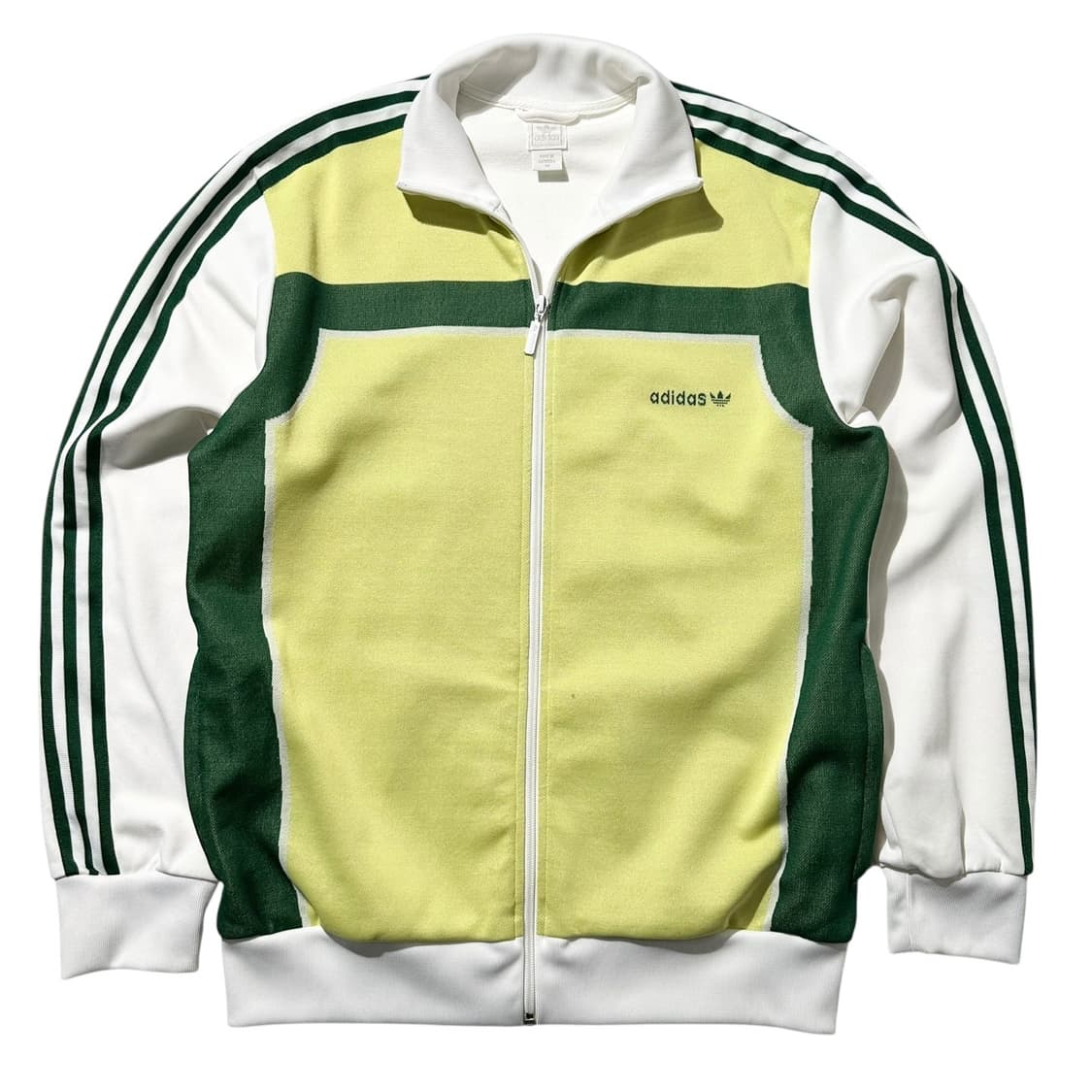 아디다스 트랩탑 져지 자켓 흰초 레몬 상품이미지1