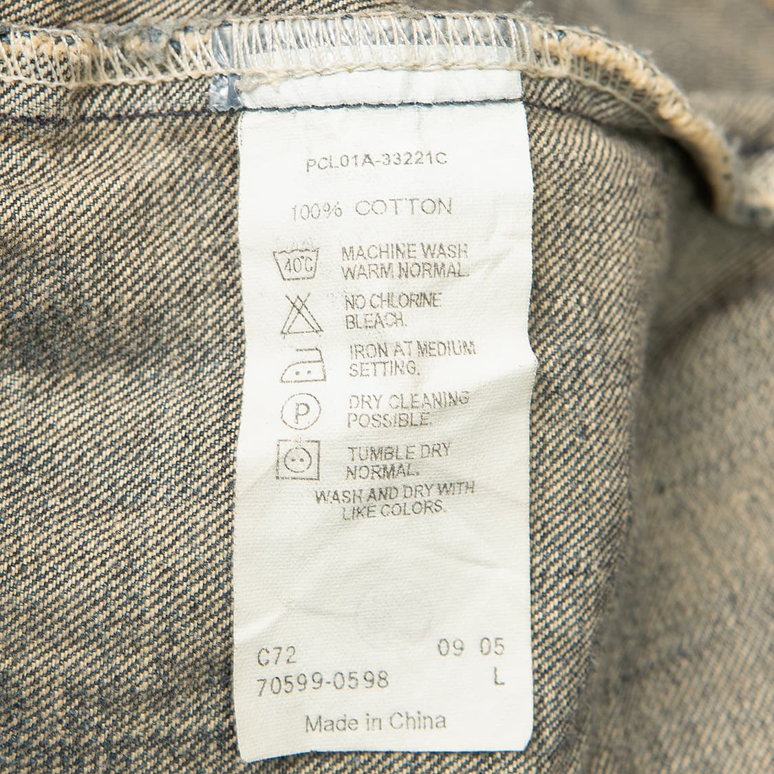 [98] 00s 리바이스 레드룹 새들스티치 데님 트러커 자켓  상품이미지7