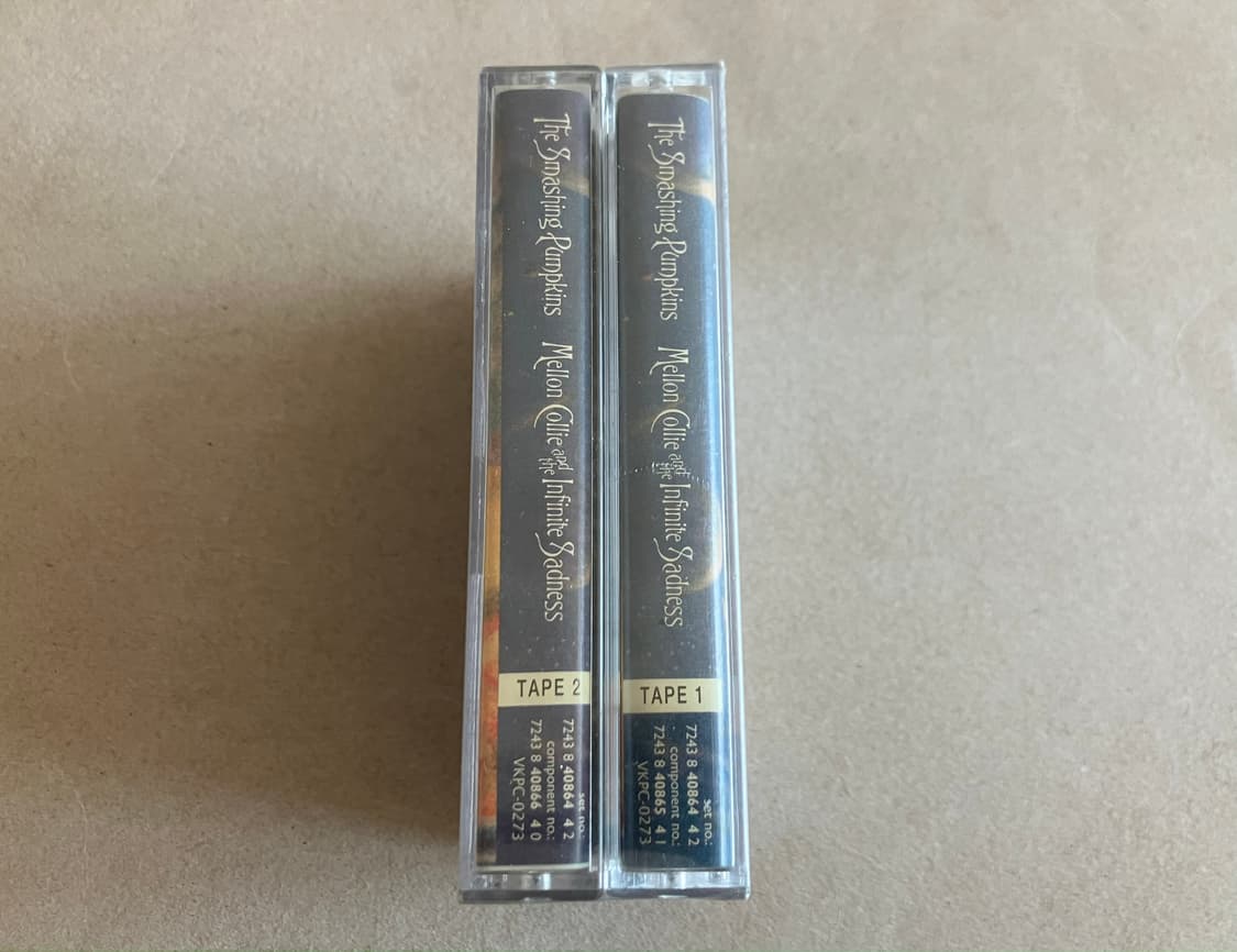 90년대 스매싱펌킨스 3집 더블 앨범 라이센스 초판 미개봉 카세트테이프 상품이미지2