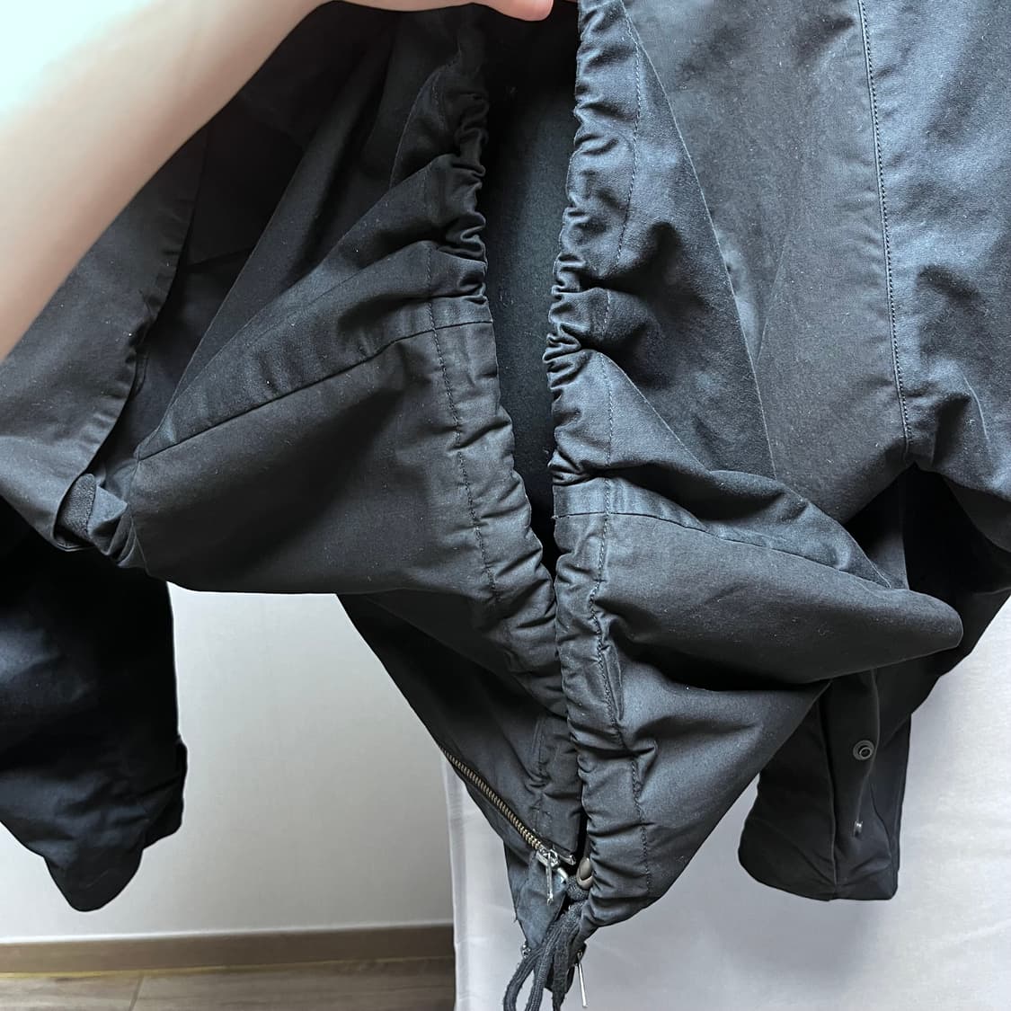 코스트퍼킬로 트리플 지퍼 코튼 후디 블루종 자켓 m 상품이미지6