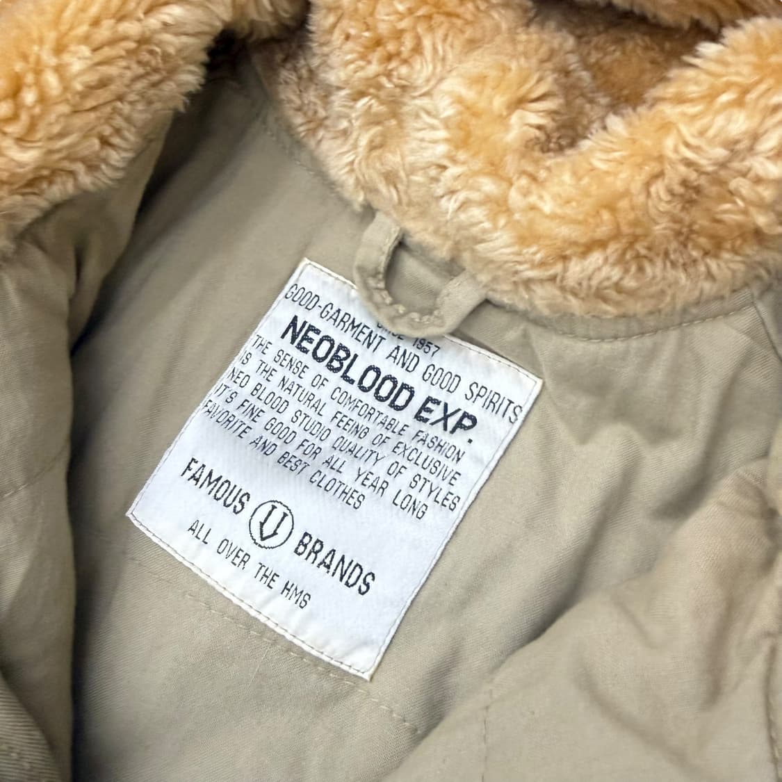 JPN 네오 블러드 모즈코트 퍼 후드 야상 자켓 상품이미지7