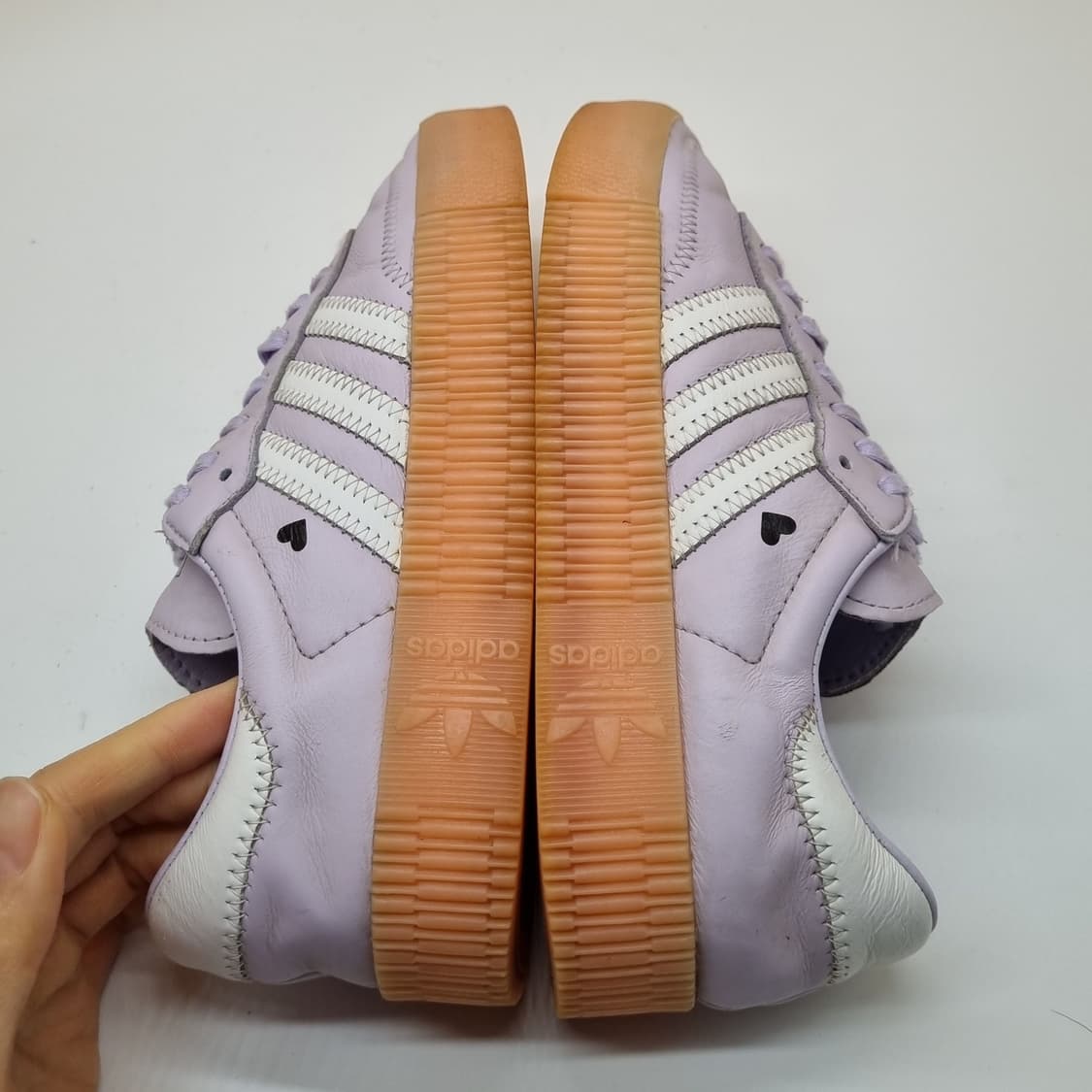 아디다스 삼바로즈 퍼플핑크 여성스니커즈235. 상품이미지5