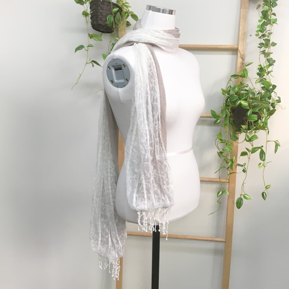 JPN/ 모리걸스카프 레이스스카프 오리엔탈스카프 빈티지스카프 상품이미지6