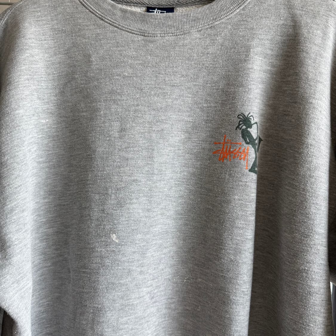 90s 스투시 재즈 스틱맨 스웻셔츠 상품이미지5