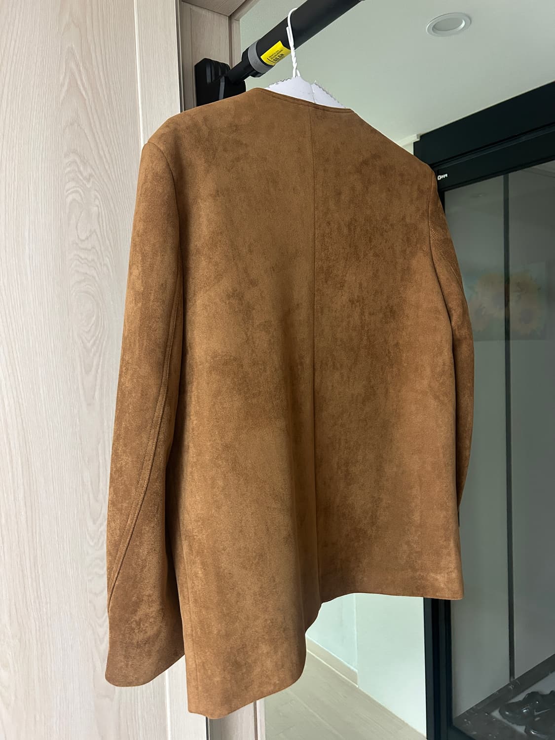 더엔크 스웨이드 노카라 자켓 상품이미지2