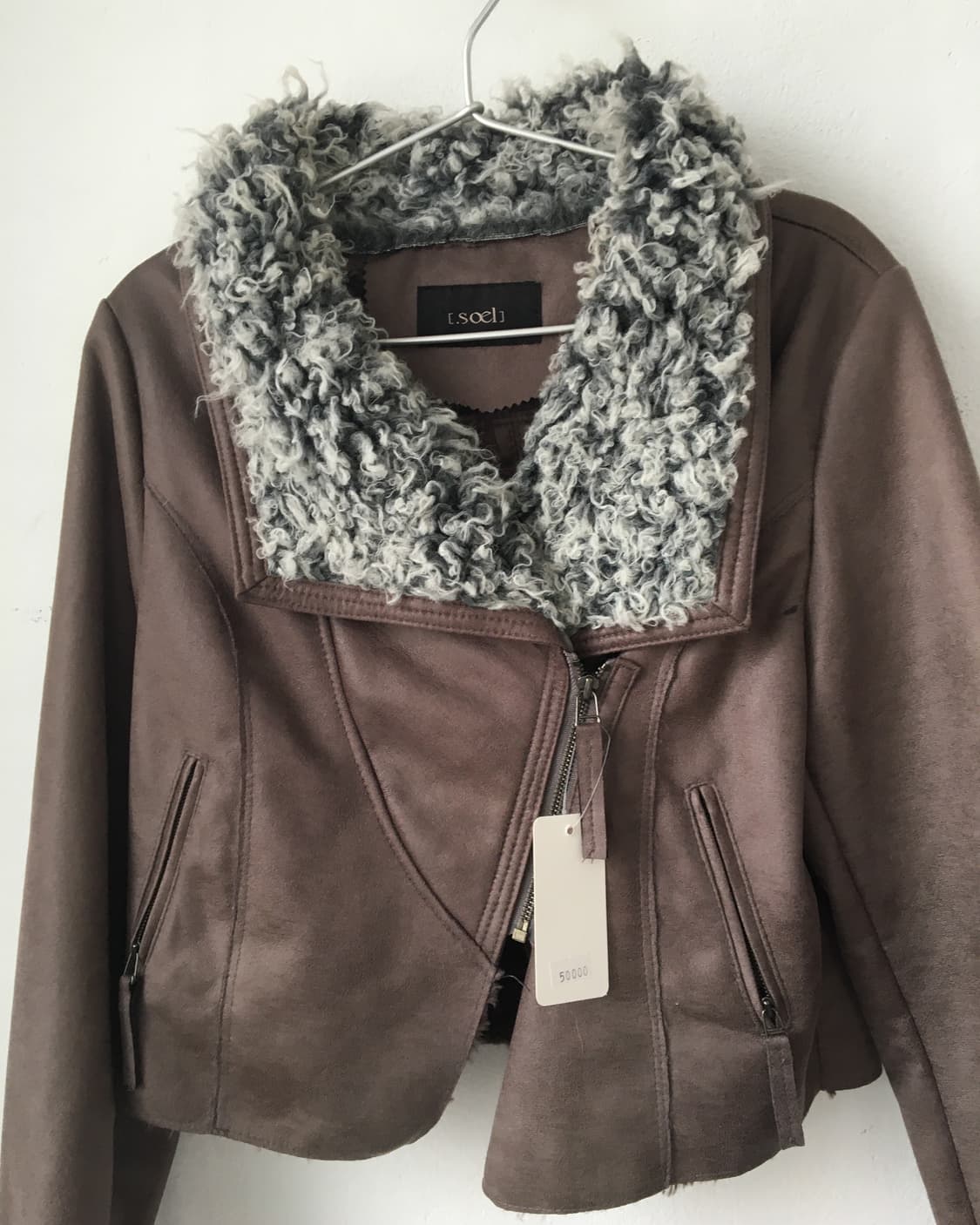 Fake fur layered mustang 상품이미지4