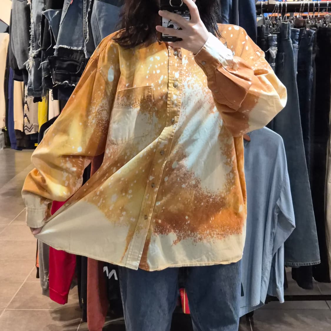 [NO.9] 블루제네레이션 할로윈풍 셔츠 상품이미지2