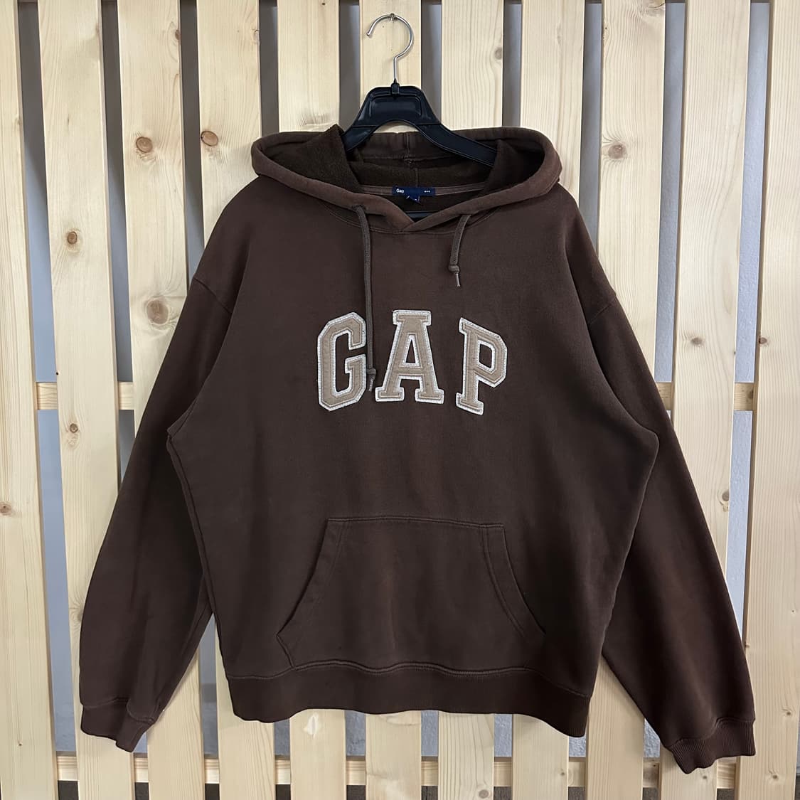 (M) GAP 갭 브라운 후드티 상품이미지1