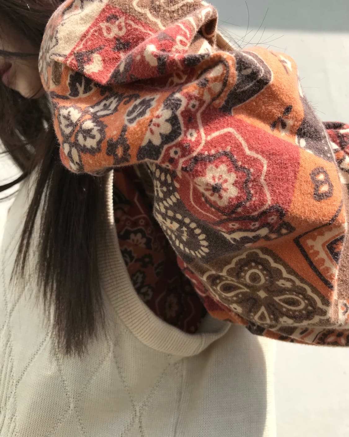 빈티지 페이즐리 패턴 셔츠  상품이미지4