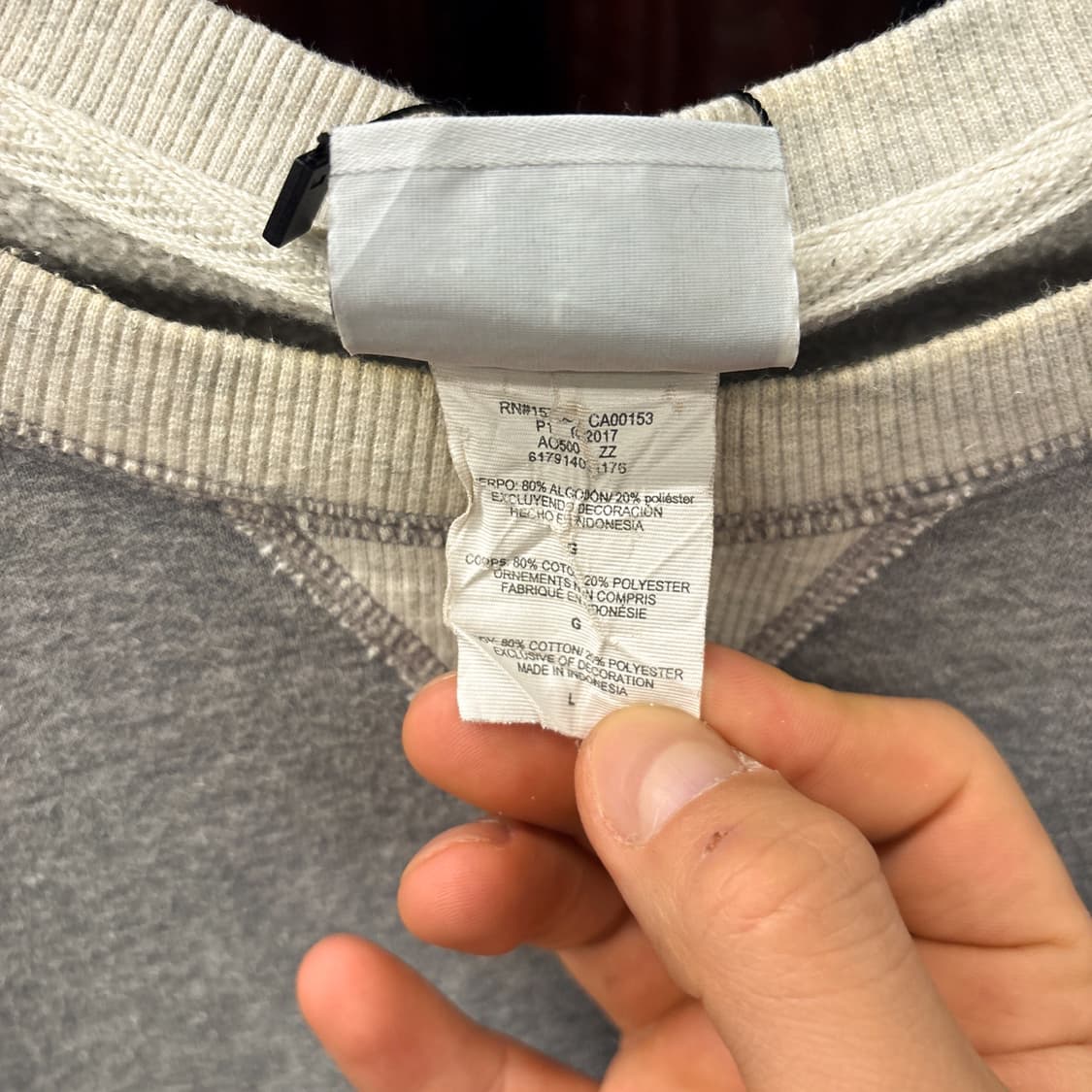 챔피온 오리지널스 디즈니랜드 투톤 링거 스웻셔츠 N1238 상품이미지9