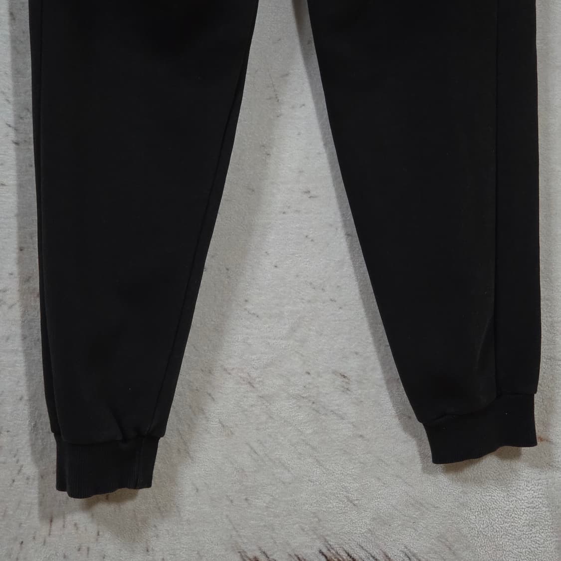 퓨마 블랙 코튼 약기모 조거 팬츠 상품이미지6